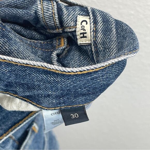 Citizens of Humanity Charlotte High Rise Straight Revolve Magnolia - Picture 4 of 14